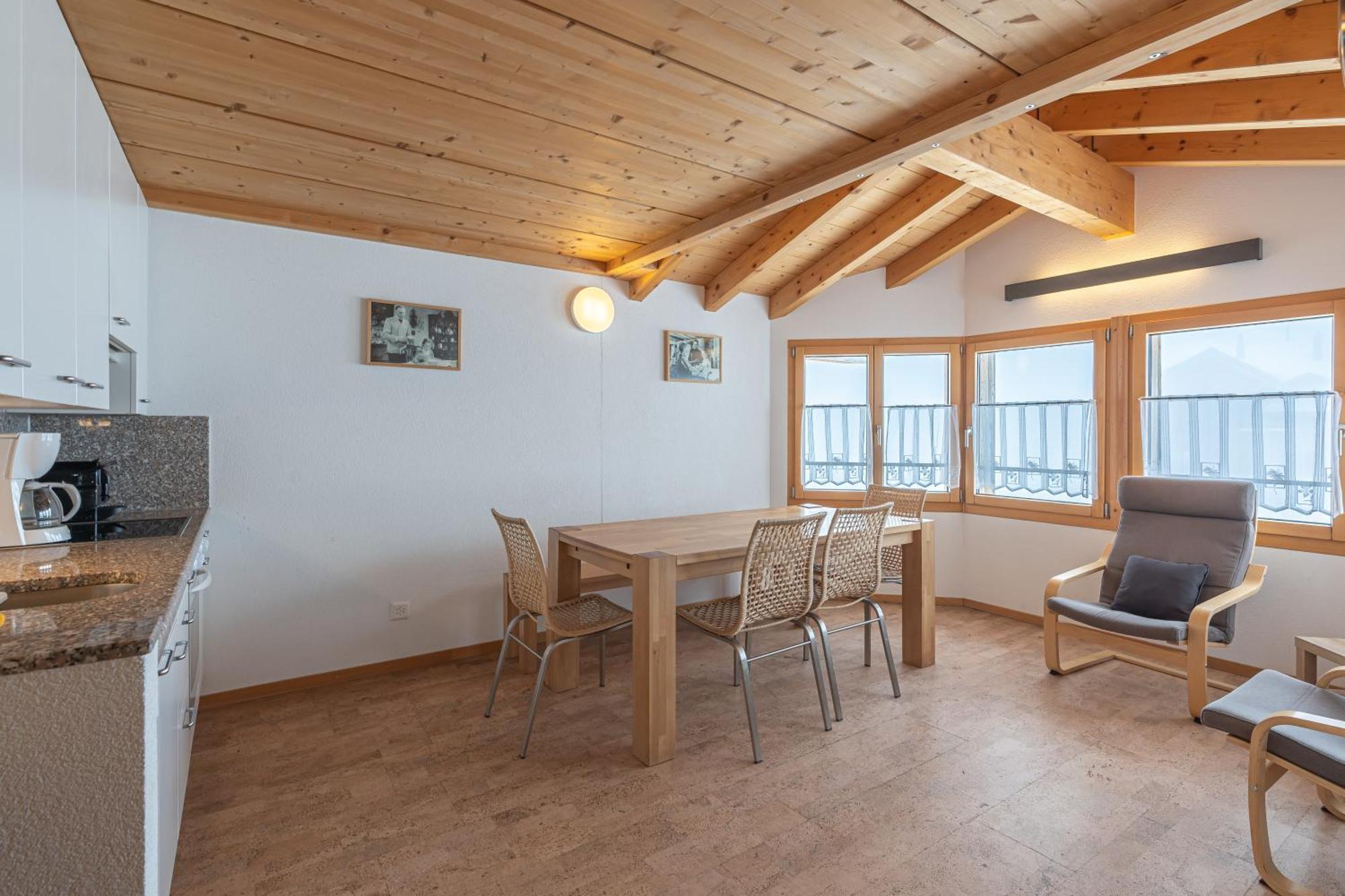 Appartmenthaus Bergfreund Fiesch Exterior foto